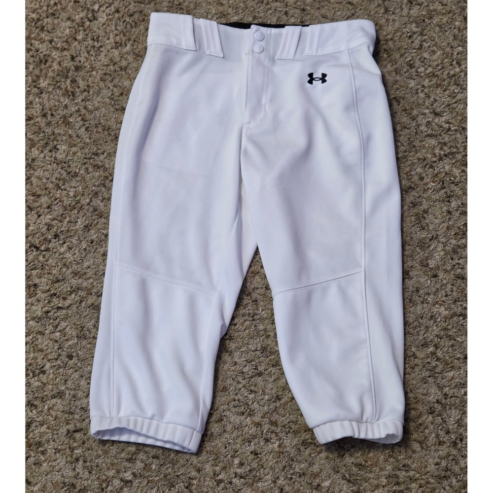 Under Armour Softball Pants Women's Size Small‎ White